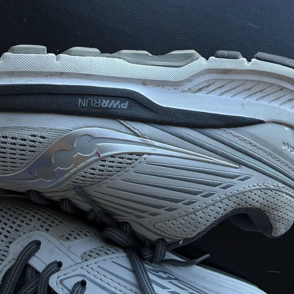 Saucony Echelon 8 Women's Running Shoes Size 6W Wide Alloy/Charcoal S10575-30